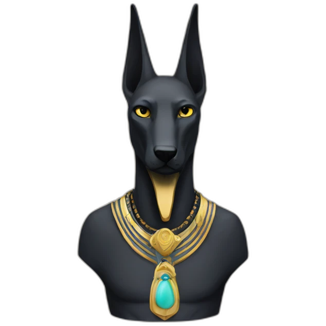 Anubis from russia emoji