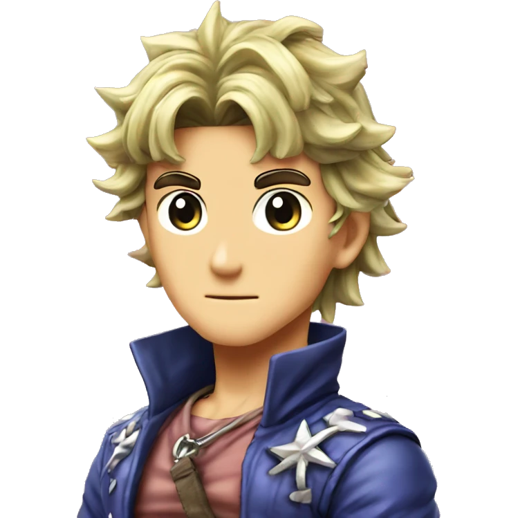 Johnny Joestar From JoJos bizarre adventure emoji