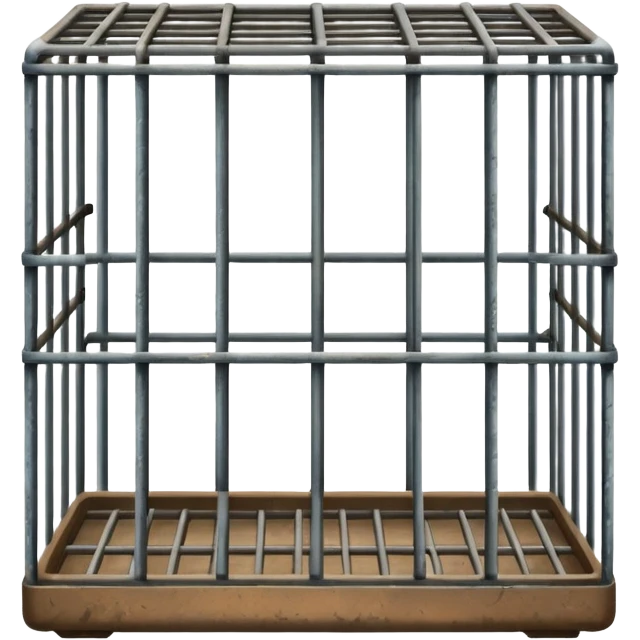 A long rectangular cage  emoji