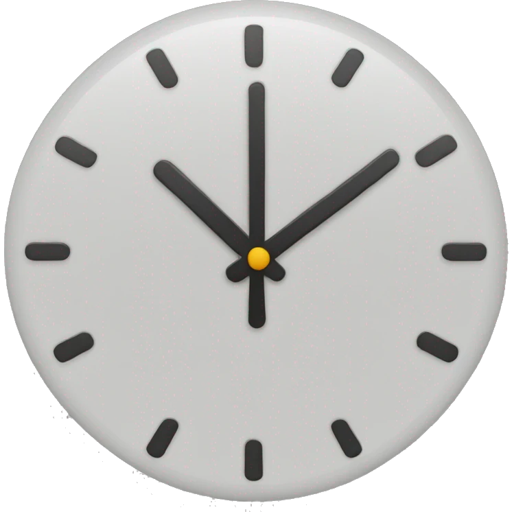 12:43 clock emoji