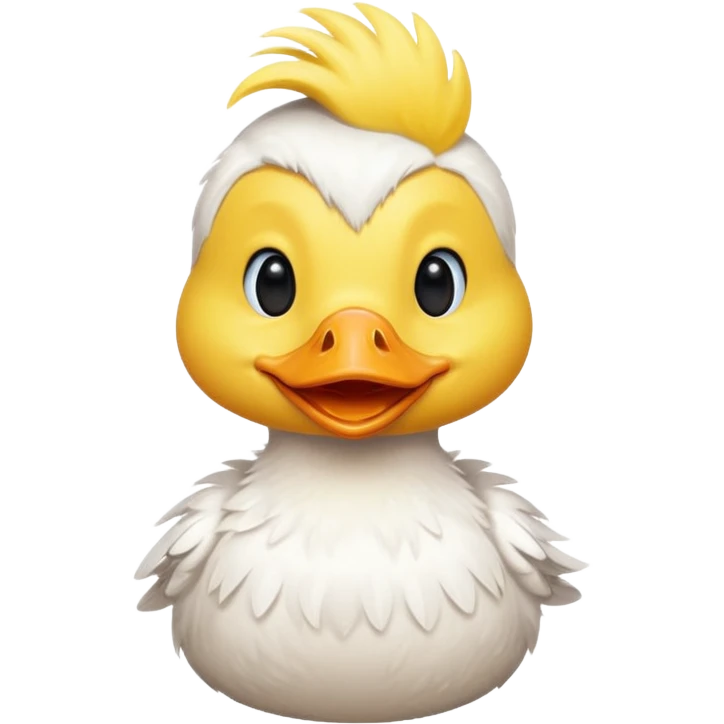 cute cartoon duck emoji
