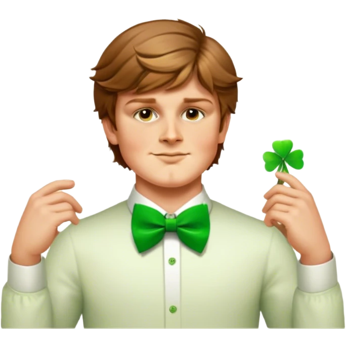 Stylish Leprechaun emoji