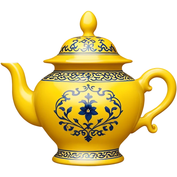 Yellow China  emoji