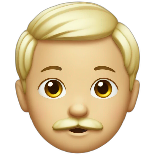 baby-with-mustache emoji