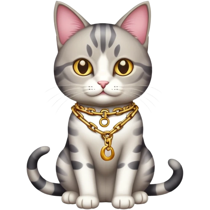 Cats cap full body chain emoji