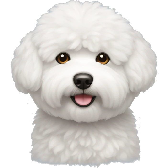 fluffy bichon emoji