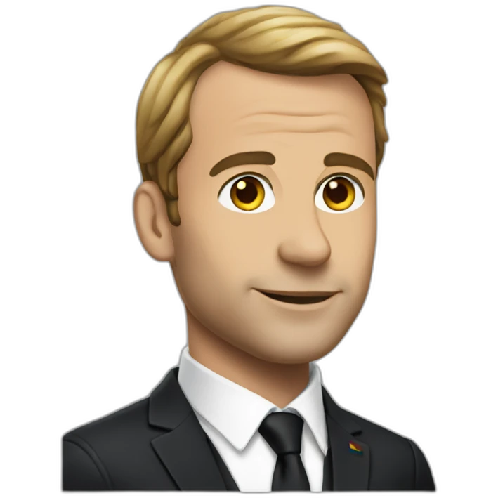 Gay Macron emoji
