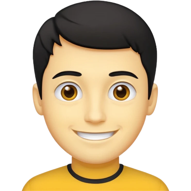 yellow man emoji