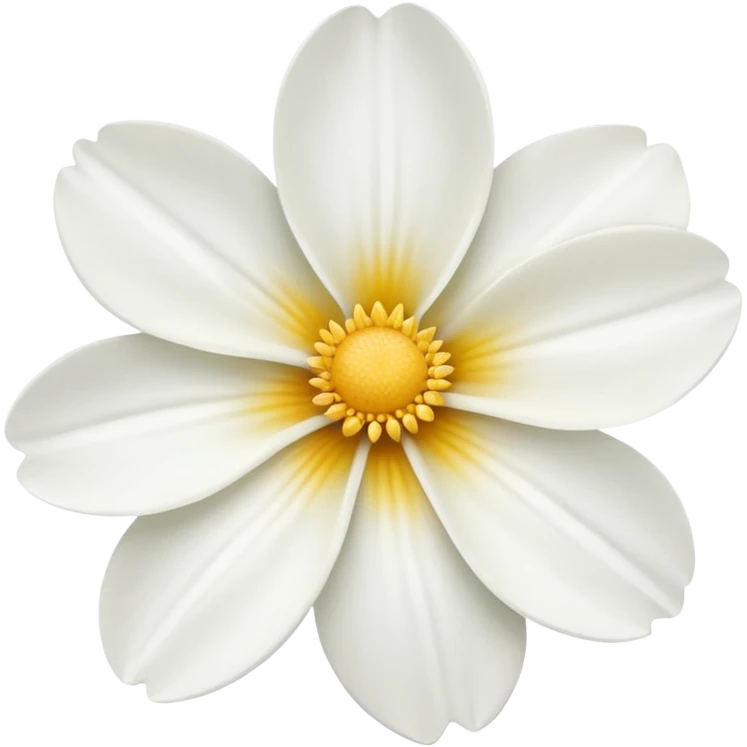 White flower  emoji