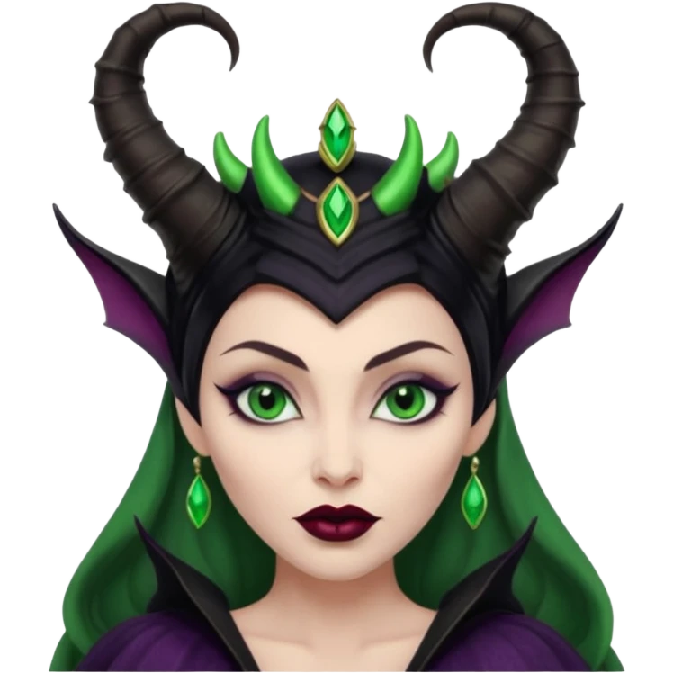 Maléfique Disney  emoji