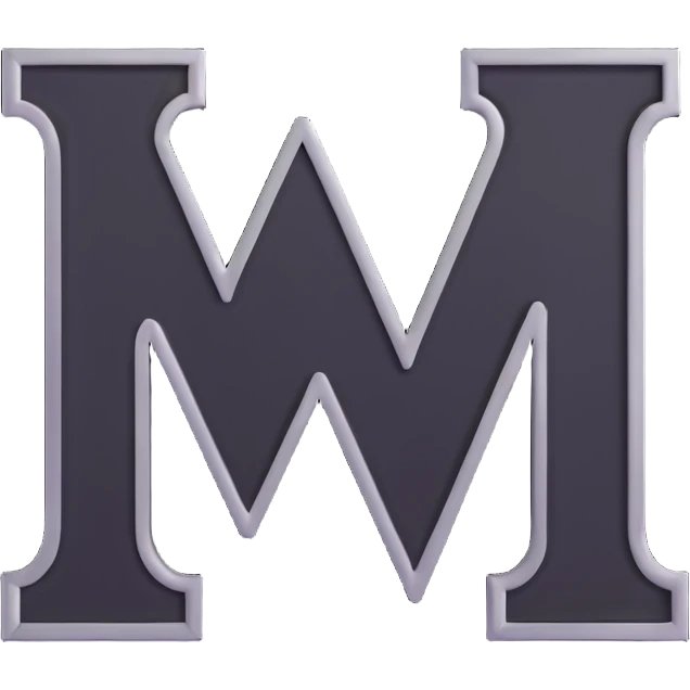 letters BLK in black western font with silver outline emoji