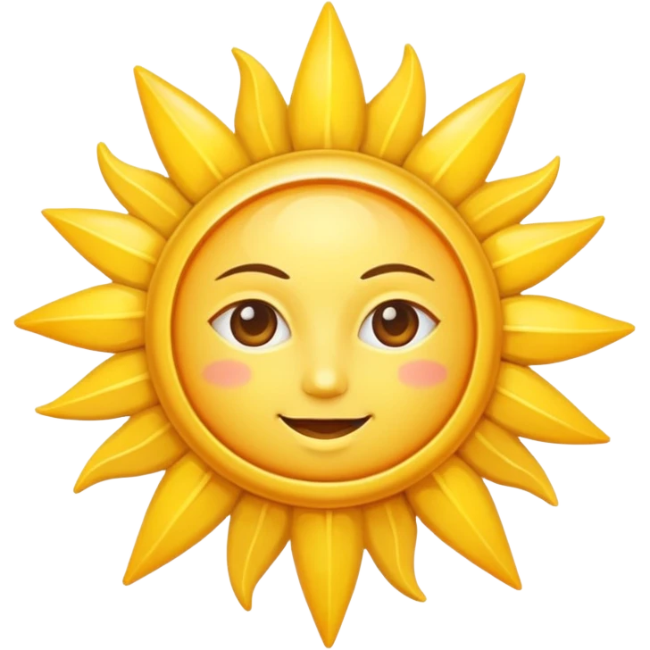 sun star emoji