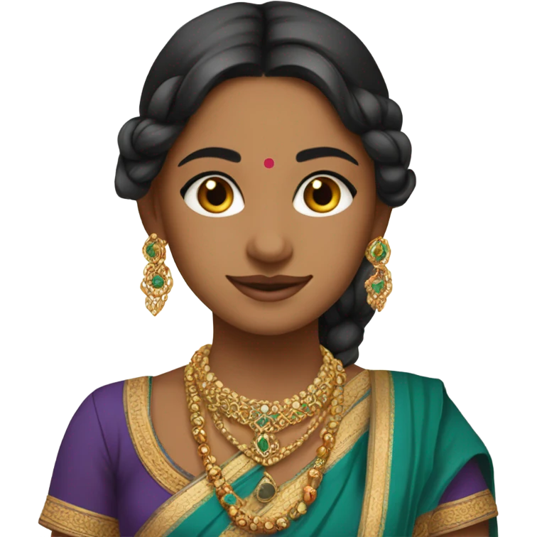Indian girl emoji