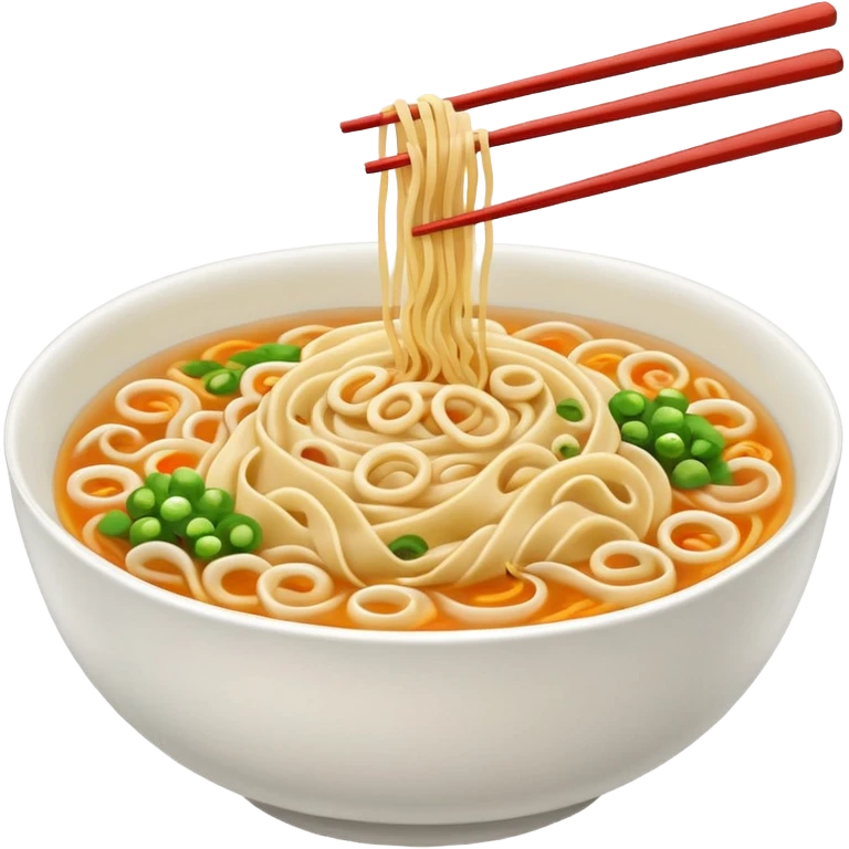 single bowl of noodles for one emoji