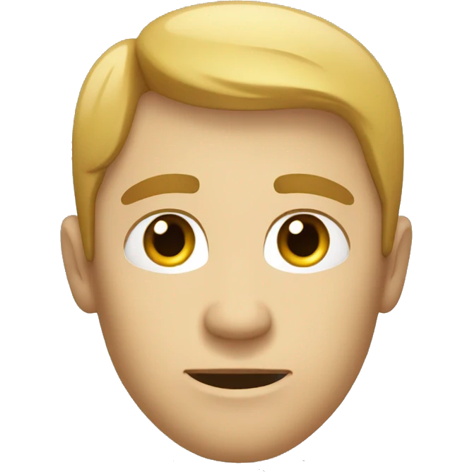 Homme qui détourne le regard  emoji
