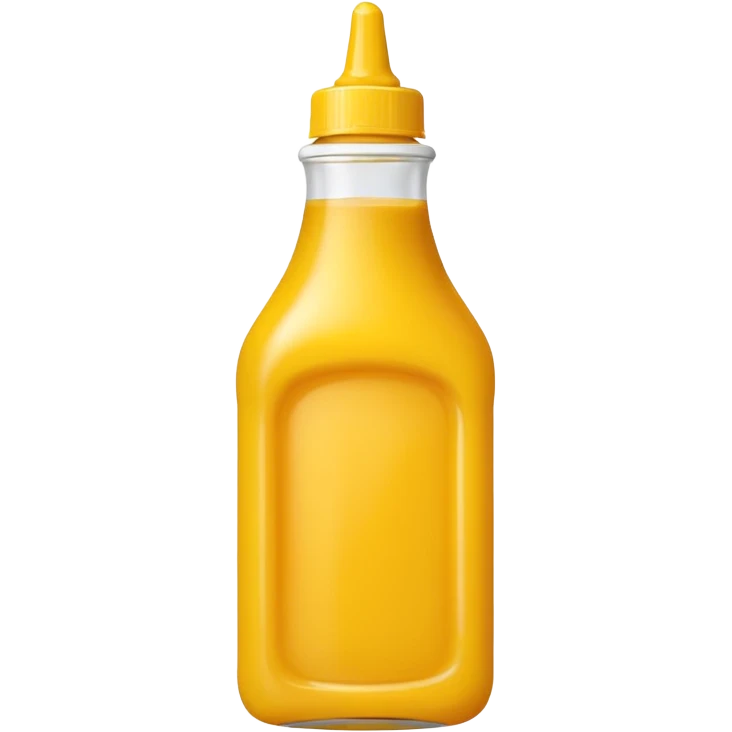yellow sauce bottle  emoji