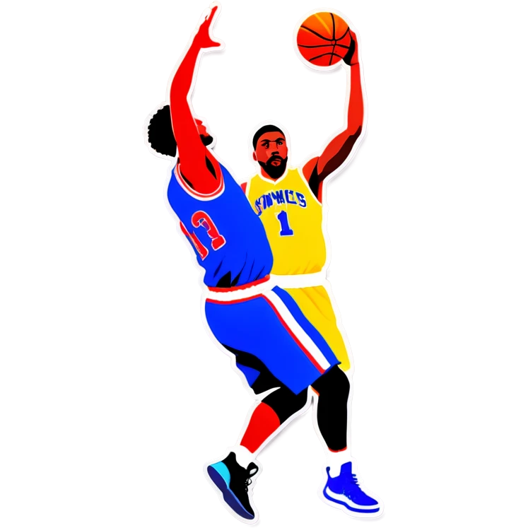 basketball 1v1 where opponent falls for a hesitation move  emoji