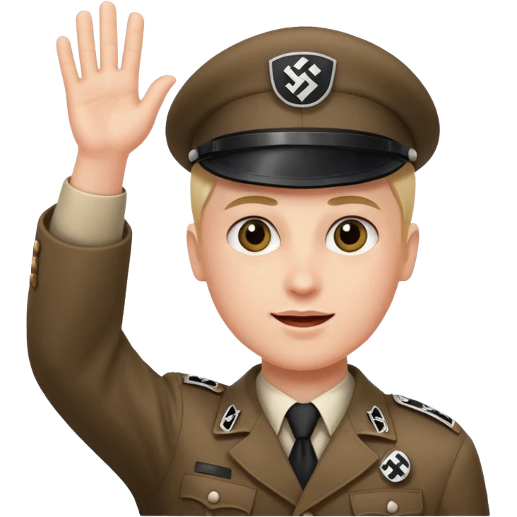 Nazi salut emoji