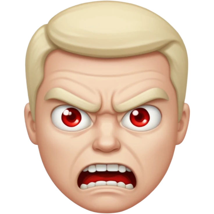 Angry emoji