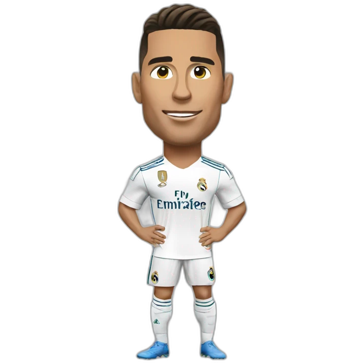 CR7 Real Madrid emoji