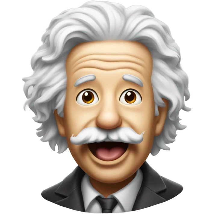 Einstein tongue  emoji
