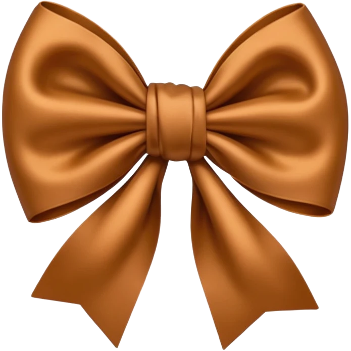 bow brown emoji
