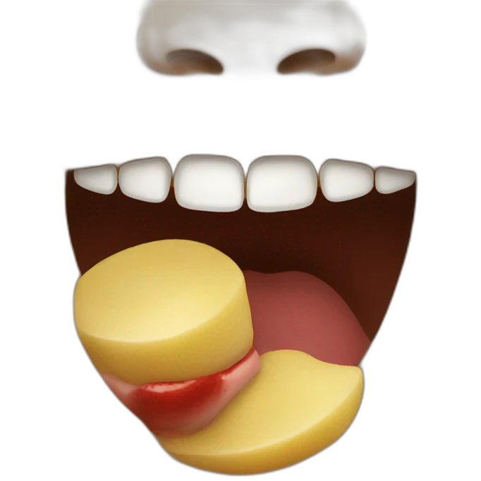 Grosse bite emoji