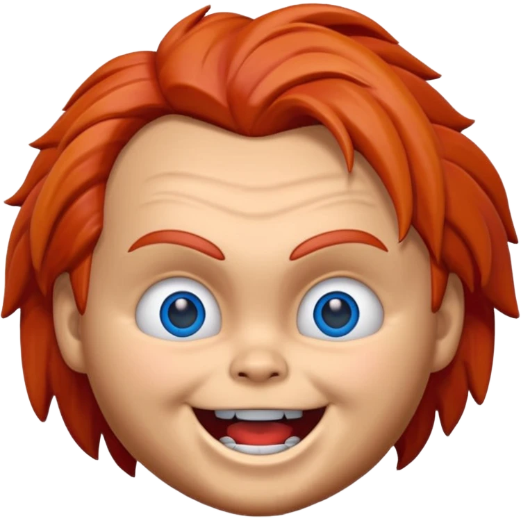 Un emojin de chuky emoji