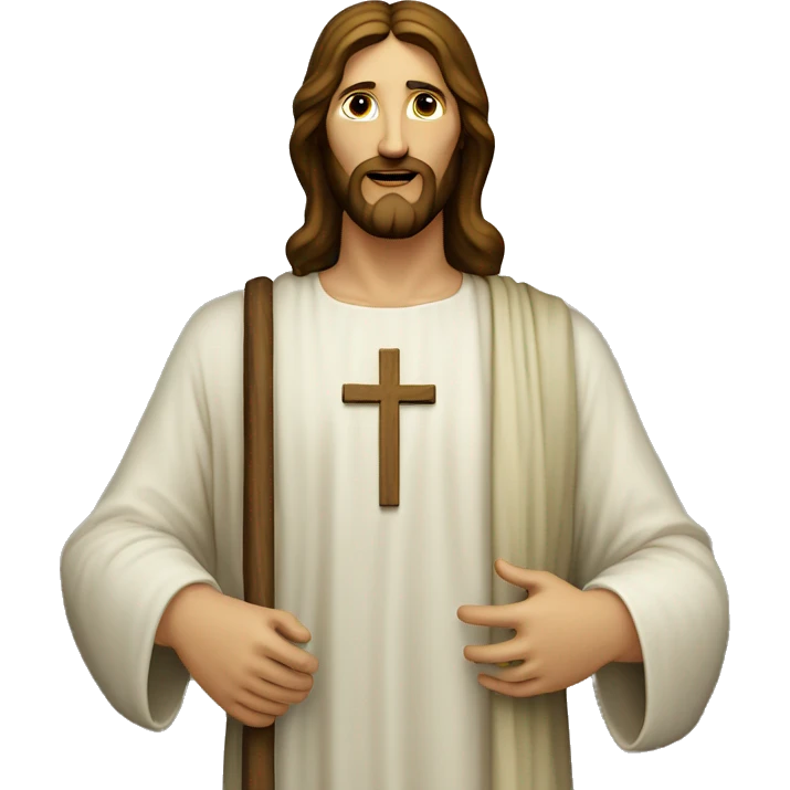 Jésus-christ sur la croix emoji