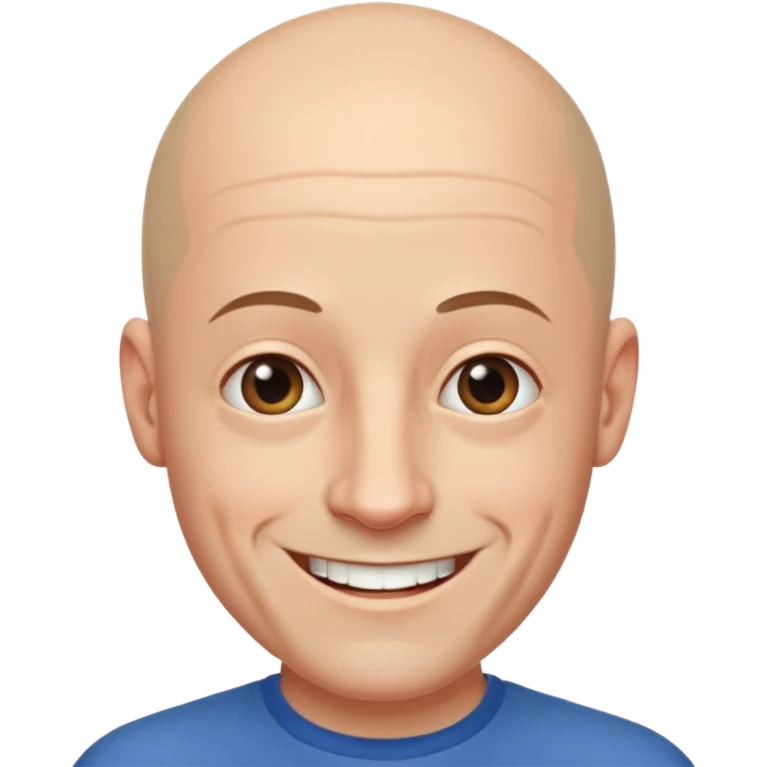 a bald man, Eli Ben-Sasson ROFL emoji