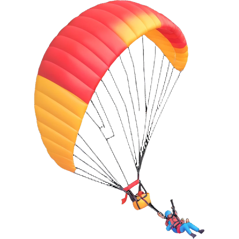 paraglider emoji