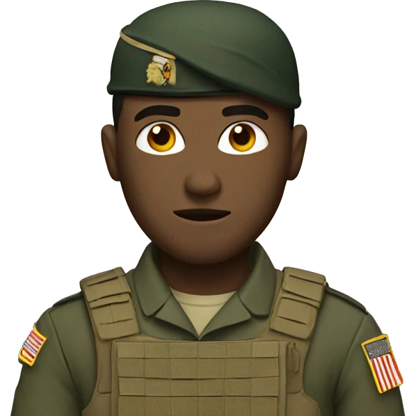 Soldier emoji