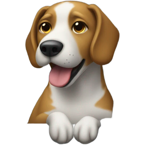 Dog in a car emoji