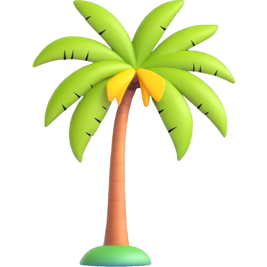  palm tree emoji