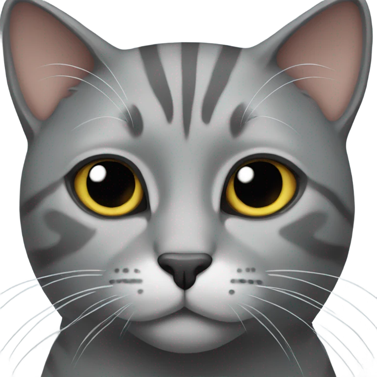 gray cat emoji