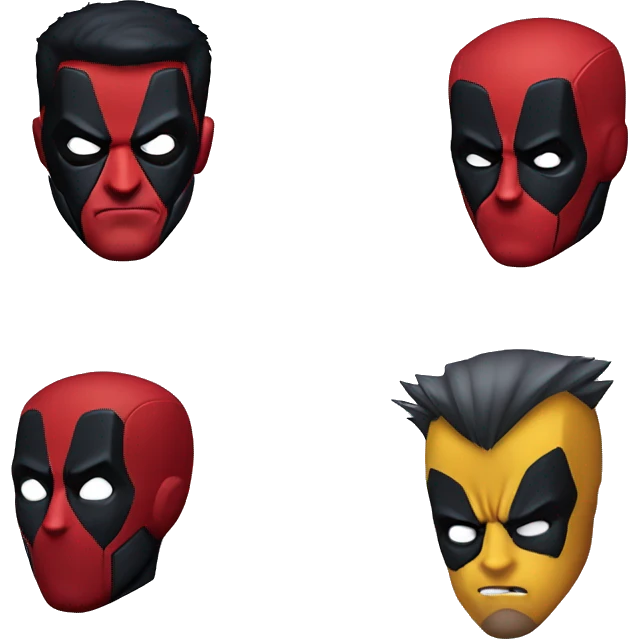 Deadpool wolverine emoji