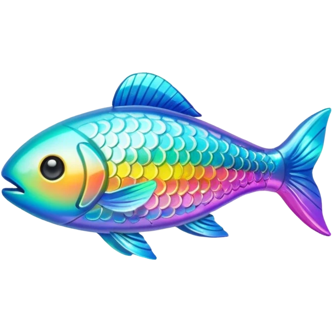 small fish fake bait fishing emoji