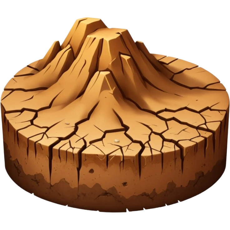A patch of ground and dirt  emoji
