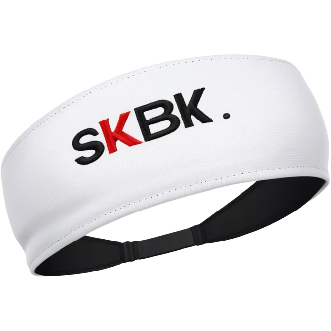 Headband with the Word: SBK emoji