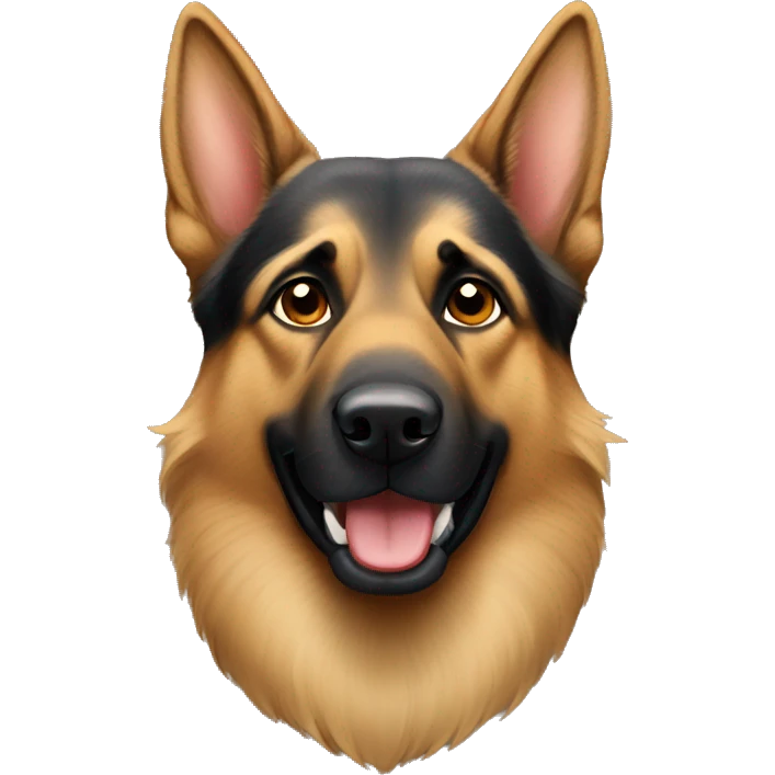 german shepherd  emoji