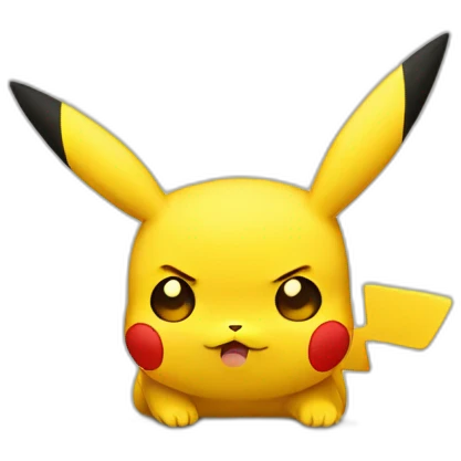 pikachu sad emoji