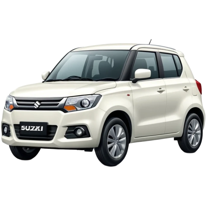 Suzuki Brezza white colour car emoji  emoji