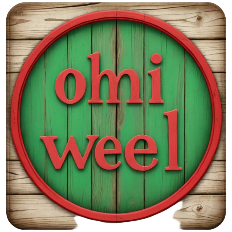 Sign "Oh Well Noel" emoji