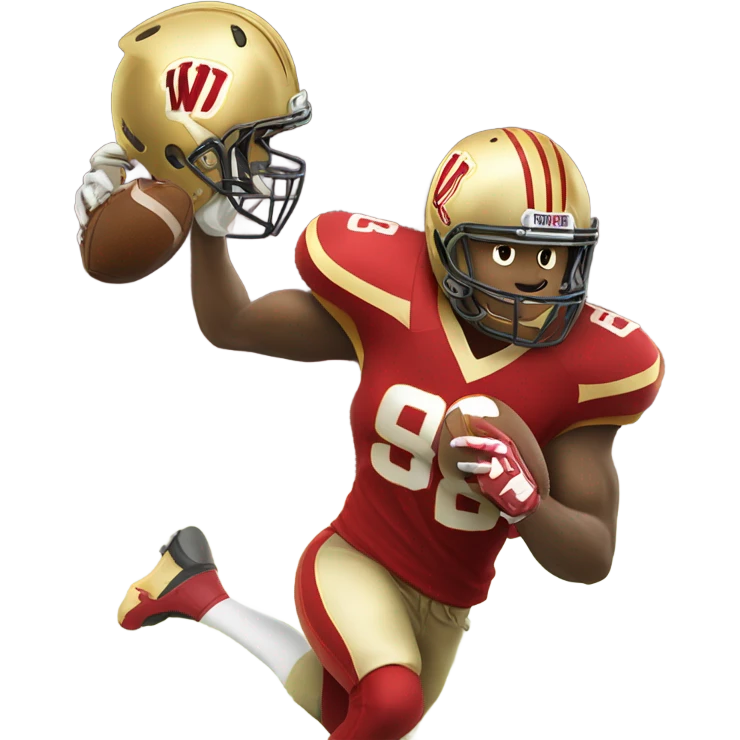 Washington commander football emoji