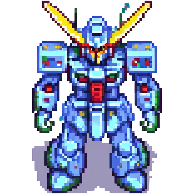 Gundam, no background emoji