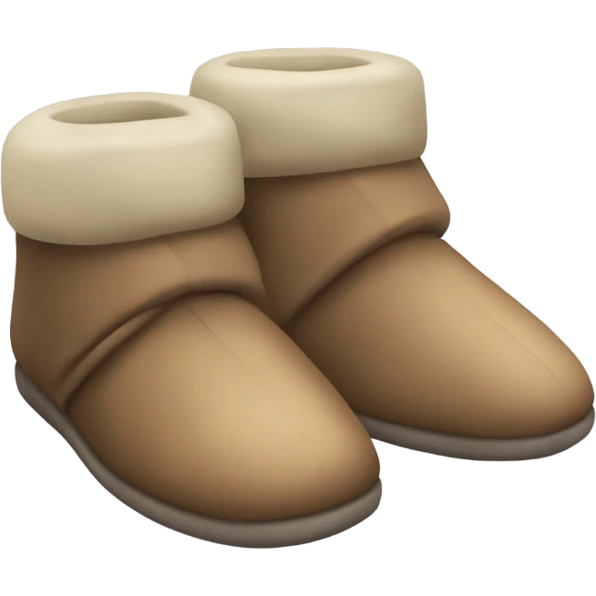 chaussons emoji