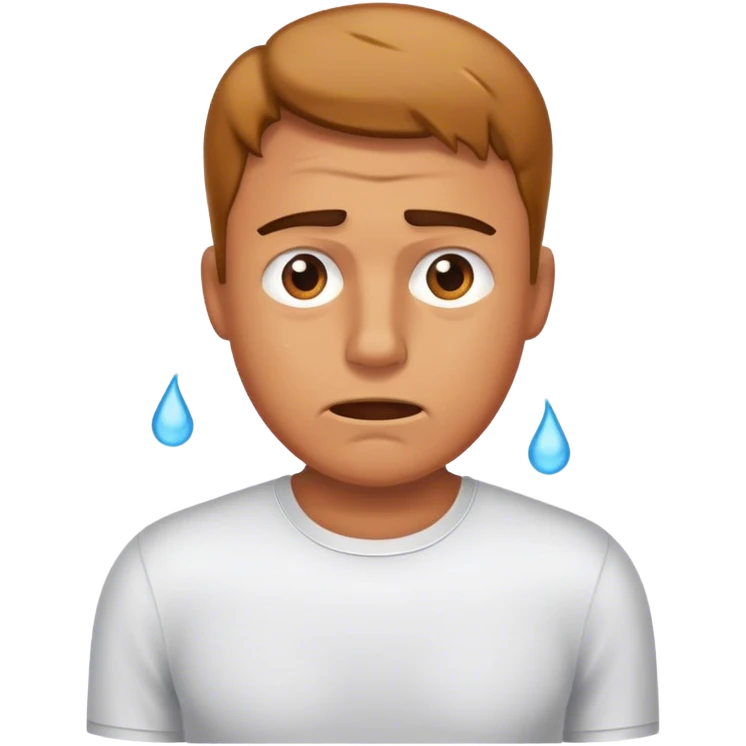 man in heat  emoji