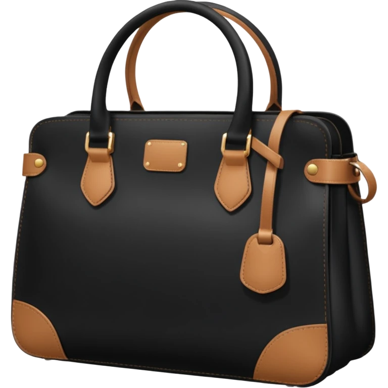 a bag with a stiff model emoji