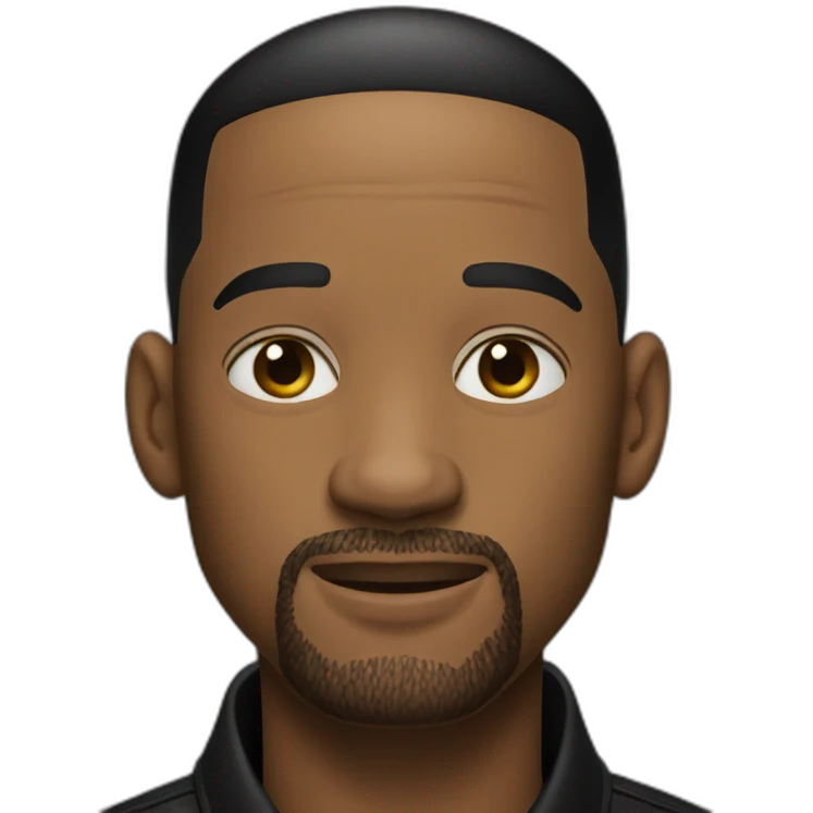Will smith Man in black emoji