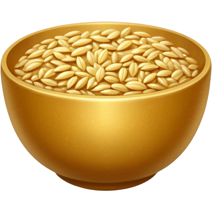barley in bowl emoji